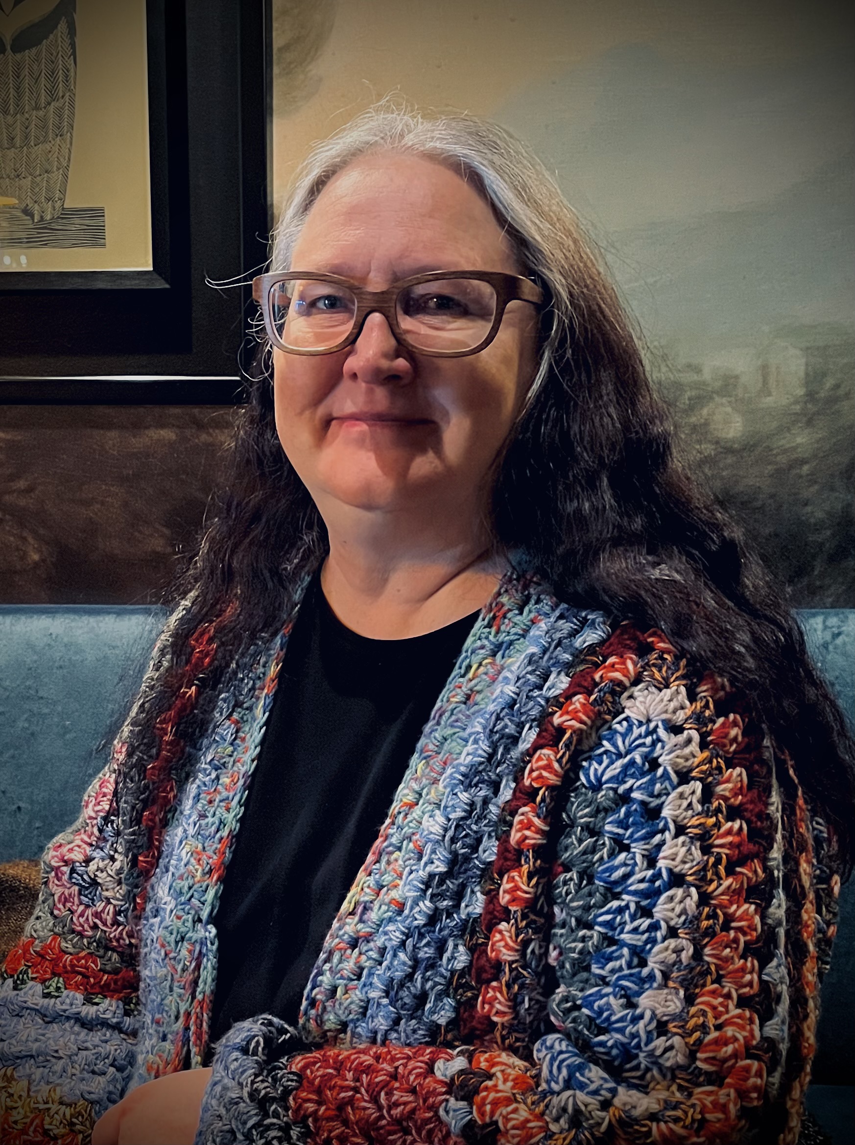 Helsingin Taiteilijaseuran hallituksen puheenjohtaja Satu Kalliokuusi | Kuva: Ahti Meier