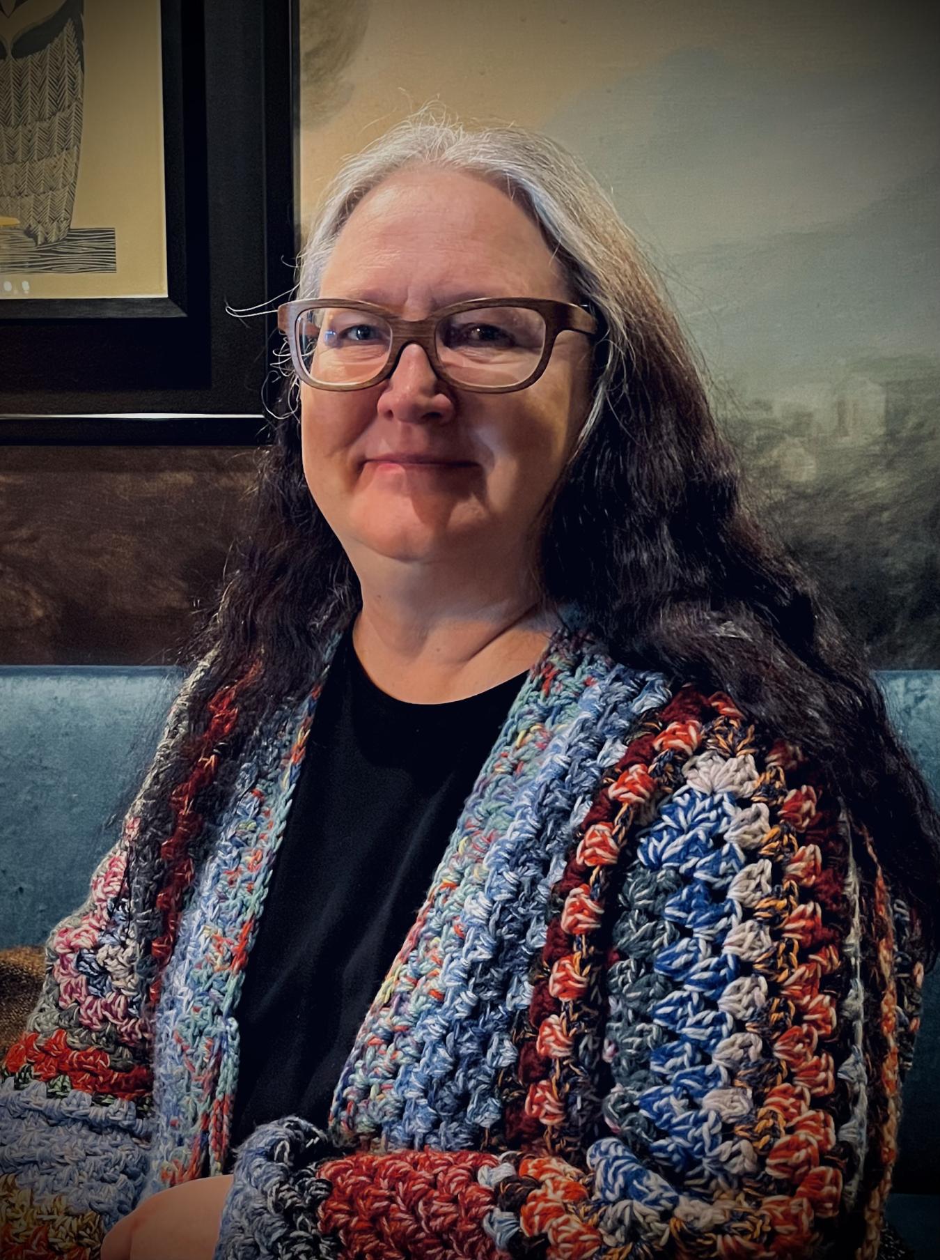 Helsingin Taiteilijaseuran hallituksen puheenjohtaja Satu Kalliokuusi | Kuva: Ahti Meier