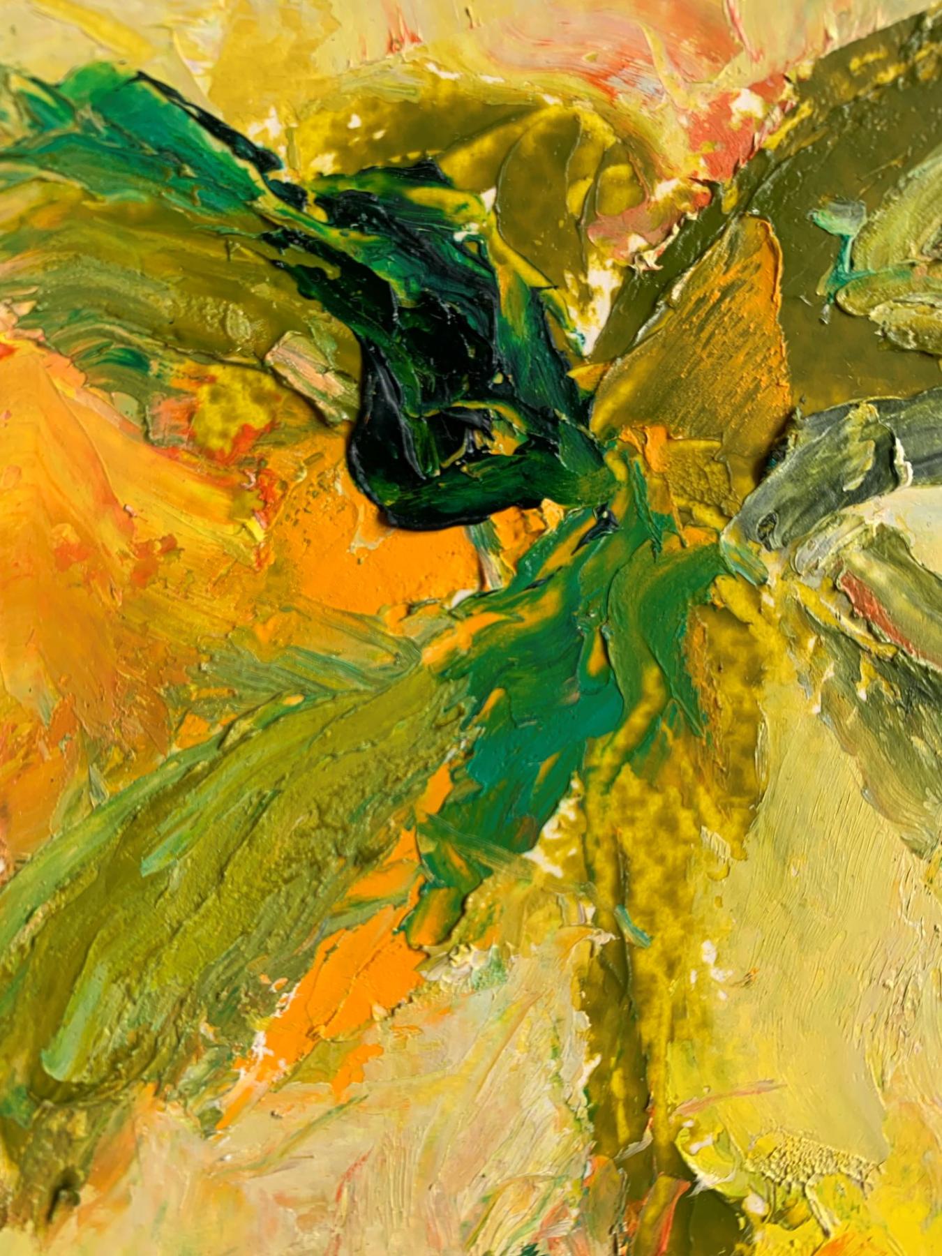 Emmi Tavela: Palmut (Palm Trees, series, detail, 2024, oil on paper, 15 x 10,5 cm) Emmi Tavela: Palmut (Palm Trees, series, detail, 2024, oil on paper, 15 x 10,5 cm)